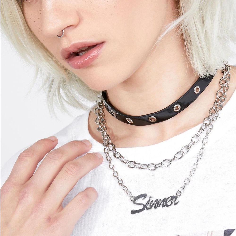 Dolls Kill Sinner Necklace
